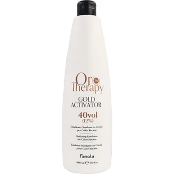 Barva na vlasy Fanola Oro Therapy Gold Activator Oro Puro 1000 ml