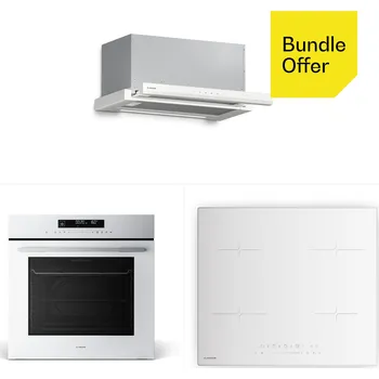 Varná deska Klarstein Velaire indukční varná deska + vestavná trouba + teleskopická digestoř (60003313)