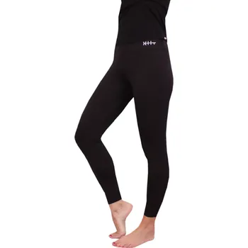 Dámské kalhoty Dámské legíny s vysokým pasem Kehat L138 černá velikost L