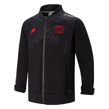 Sport Bunda New Balance Bayer 04 Leverkusen Prematch Jacket 2025/2026 mj231930-hme Velikost L