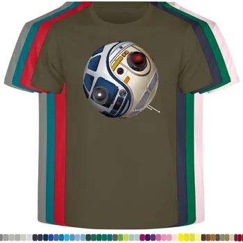 Pánské tričko panske-levne-bavlnene-tricko-digi-potisk-jin-jang-star-wars Barva: Khaki, velikost: XS