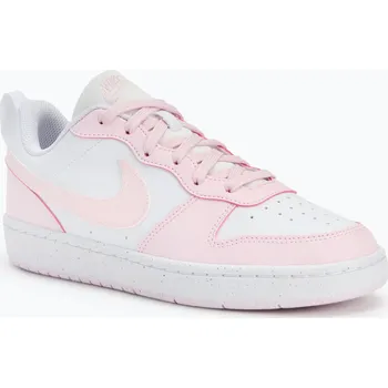 Chlapecká obuv Boty Nike Court Borough Low Recraft white/pink foam