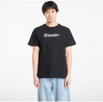 Oblečení a móda Tričko Thrasher x Spitfire The End Oath T-Shirt Black L