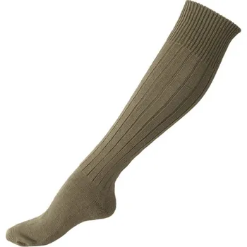 Pánské ponožky Ponožky podkolenky BW zimní ZELENÉ vel.37-38