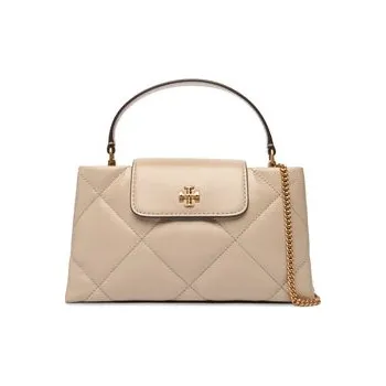 Kabelka Kabelka Tory Burch Kira Diamond Quilt East-West Top Handle 174999 Béžová OS