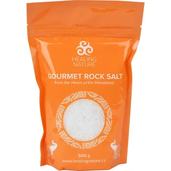 Healing Nature Jídelní himálajská sůl bílá hrubá 500 g