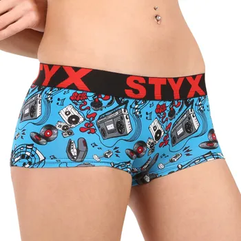 Kalhotky Dámské kalhotky Styx art s nohavičkou hudba (IN1558) L Možnost vrácení zboží ZDARMA do 120 dnů!