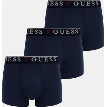 Pánské oblečení Boxerky Guess BRIAN 3-pack U97G01.K6YW1 námořnická modř 59B, vel. XL