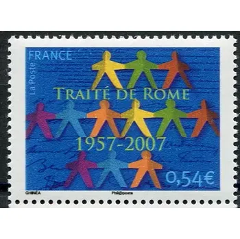 Poštovní známka Post France (2007) MiNr. 4237 ** - Francie - Římská smlouva