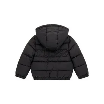 Guess Zimní bunda N5BL07 W3090 Černá Regular Fit 6Y