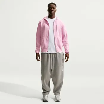 Pánské oblečení Pánská rozepínací mikina Nike CLUB růžová FN3861-663 - 3XL | UK 7 | US 9,5