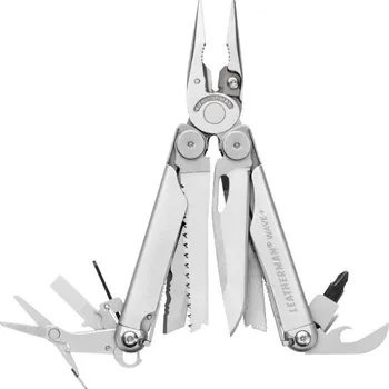 Multifunkční nůž Multitool Wave Plus - stříbrný, Leatherman
