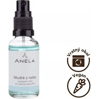 Pleťové sérum Anela Modré z nebe hydratační mlha pro všechny typy pleti 30 ml