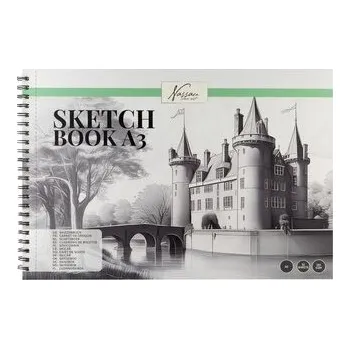 Skicovací blok A3, 130 gsm, 32 listů