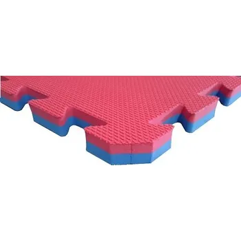 podložka na cvičení TATAMI M.U.S. KARATE 2CM Barva: Červeno - modrá, Velikost: 100 x 100 x 2