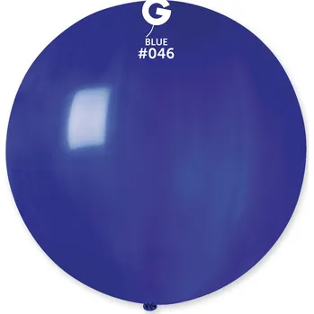 Balónek Svet balonku Kulatý pastelový balonek 80 cm modrý 25 ks