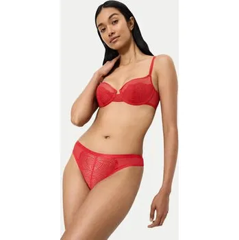 Podprsenka Triumph Podprsenka s kosticemi Delightful Spotlight 10219854 Červená 75E