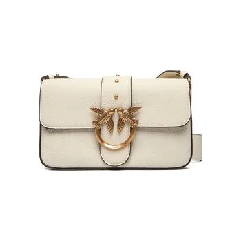 Kabelka PINKO Love One Mini Slouchy Fl Al 25-26 104340 A2OX Écru OS