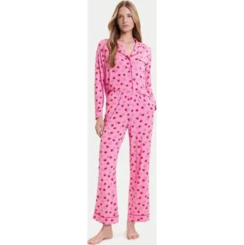 Dámské pyžamo Kate Spade Pyžamo KSI82756 Růžová Relaxed Fit XL