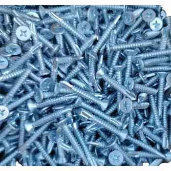 Vrut Samovrtný šroub - vrut TEX - do plechu - 4,8 x 80 mm. ZB. - DIN 7504P