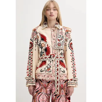 Dámský kabát Kabát Farm Rio 329708 béžová 08A, vel. L