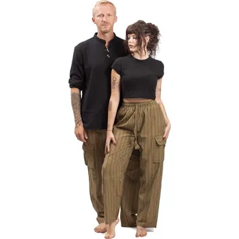 Kalhoty CLASSIC STRIPES zelené I. M