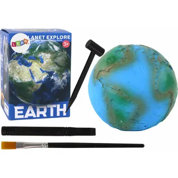 Modelovací hmota LEAN Toys Vzdělávací sada Vykopávky planety Země