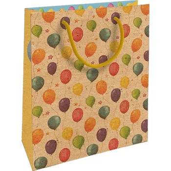 Dárková taška Dárková taška kraft střední Balónky