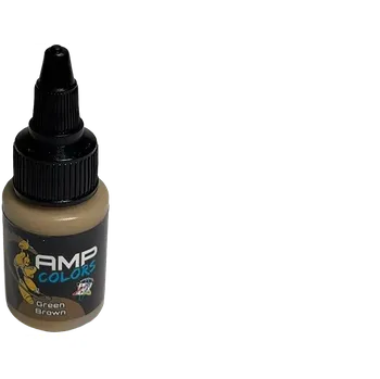 Modelářská barva AMP Colors Green Brown - 22ml