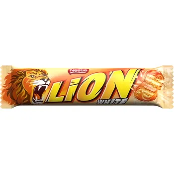 Nestlé Lion White křupavá oplatka s bílou polevou 42g
