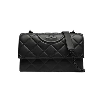 Kabelka Kabelka Tory Burch Fleming Soft Grain Convertible Shoulder Bag 169791 Černá OS