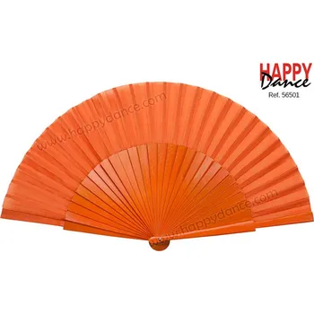 Kastaněta Happy Dance,Vějíř 56501, oranžová 27cm