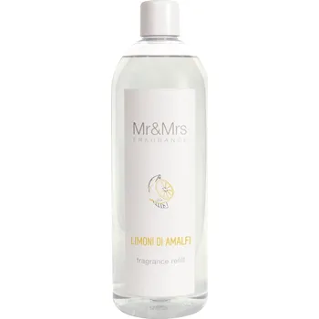 Aroma difuzér Mr&Mrs Fragrance MR&MRS FRAGRANCE NÁPLŇ DO TYČINKOVÉHO DIFUZÉRU - LIMONI DI AMALFI, 1000 ML