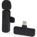 NEDIS Mikrofon | Pro použití: Notebook / Smartphone / Tablet | Bezdrátové / USB Typ-C ™ | USB-C™ Zásuvka | Vypínač