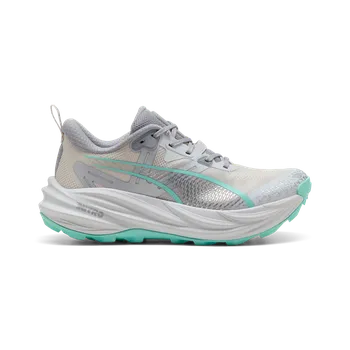 Dámská běžecká obuv Puma Voyage Nitro 4 - dámská - šedá/zelenomodrá Velikost: 41