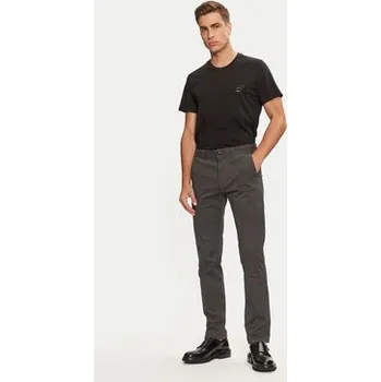 Pánské kalhoty Boss Chino kalhoty 50523127 Černá Slim Fit 33_32
