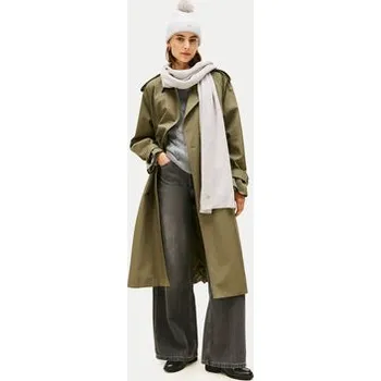 Čepice Tommy Hilfiger Sada čepice a šál Pom Pom AW0AW17995 Béžová OS