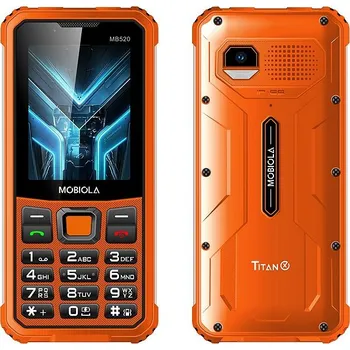 Mobilní telefon Mobiola MB520 TitanX 4G oranžová
