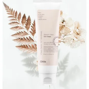 Pleťový krém OTTIE Blemish Clean Gel krém na akné a problematickou pleť 80 ml