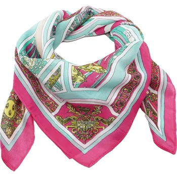 Šátek Giori Milano Šátek dámský 70x70cm, umělé hedvábí- vzor 4 Giori Milano
