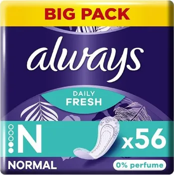 Always Intimky Daily Fresh Normal 56 ks