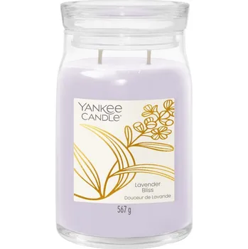 Svíčka Yankee Candle Signature svíčka velká Lavender Bliss, 567g