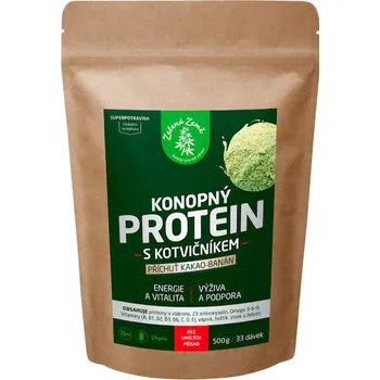 Protein Zelená Země Konopný protein s kotvičníkem 500 g
