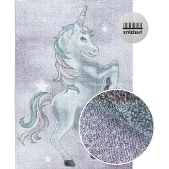 Koberec Kusový koberec FUNNY 2102 Violet Rozměr: 120x170 cm