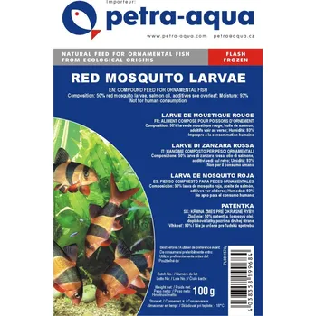 Návnadová surovina Red Mosquito Larvae frozen blister - mražené patentky 6x 100 g