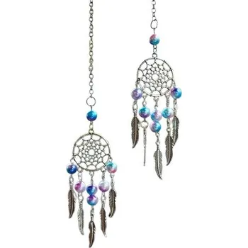 Lapač snů Přívěsek do auta - Korálkový lapač snů