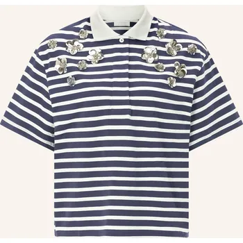 Dámská košile Rich & Royal Dámské Jerseyové Polo Tričko S Flitry, tmavě...