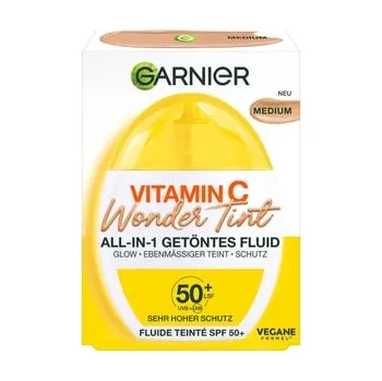 GARNIER Vitamin C Wonder Tint All-In-1 Tinted Fluid Tónovaný pleťový krém