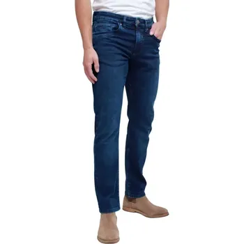 Pánské kalhoty Velké pánské džínové kalhoty Kam Jacob tmavě modré (42L)