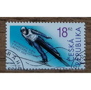 Sběratelství ČR 588 raz., MS v lyžování, Liberec, r. 2009